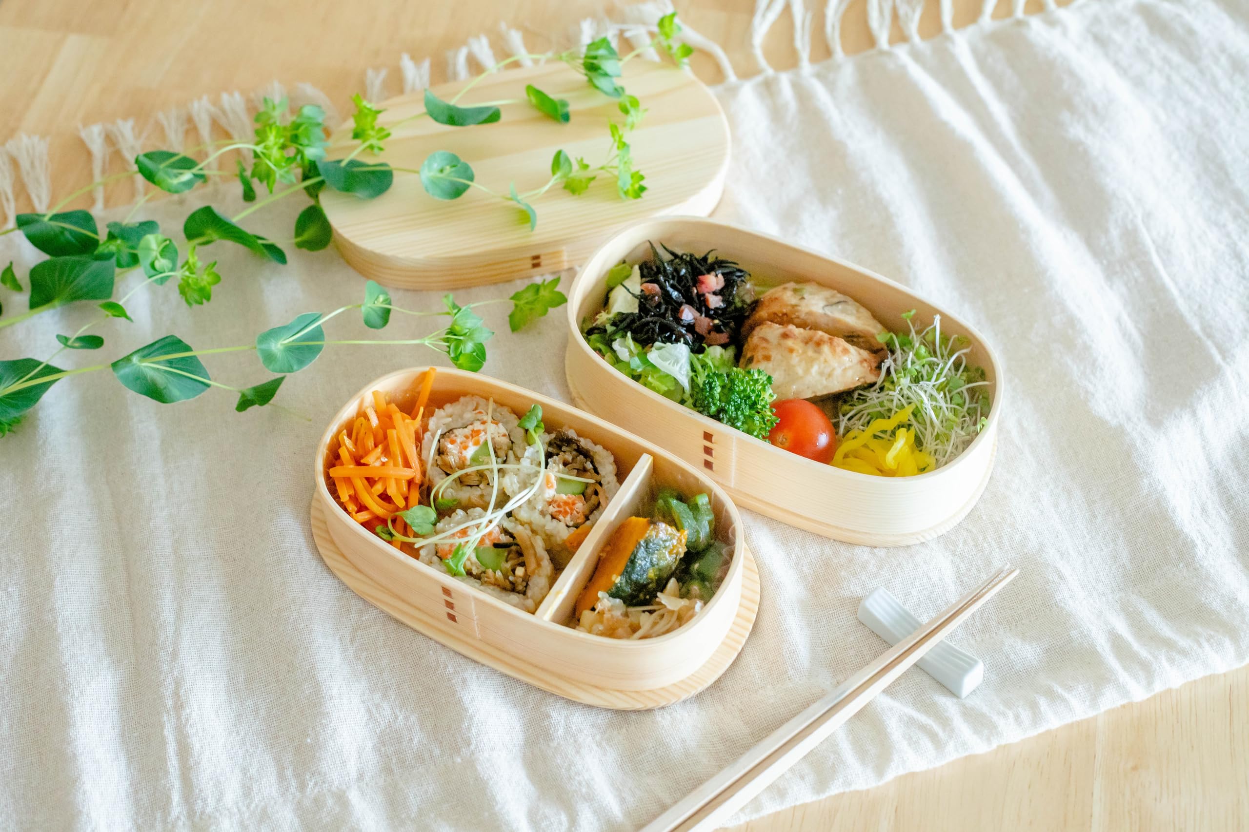 曲げわっぱ弁当箱小判型 770ml